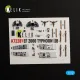 Kelik K72281 1/72 Eeurofighter Typhoon Ef-2000 Interior 3d Decals For Italeri