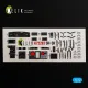 Kelik K72283 1/72 Sh-3h Sea King Interior 3d Decals For Foreart