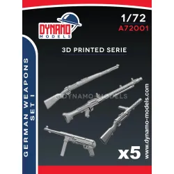 Dynamo Models A72001 1/72 Dummy German Weapons Ww2 3d Printed Resin Kit Toy