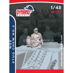 Dynamo Models 48052 1/48 Wss Stug Crew 3d Printed Resin Kit
