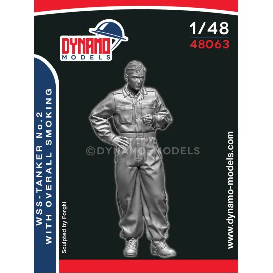 Dynamo Models 48063 1/48 Wss Panther Crew With Overall Smoking 3d Printed Resin Kit