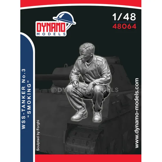 Dynamo Models 48064 1/48 Wss Panther Crew Smoking 3d Printed Resin