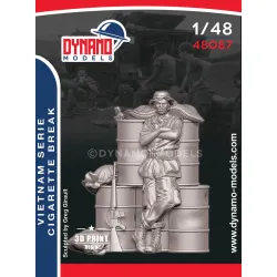 Dynamo Models 48087 1/48 Vietnam Cigarette Break 3d Printed Resin Kit
