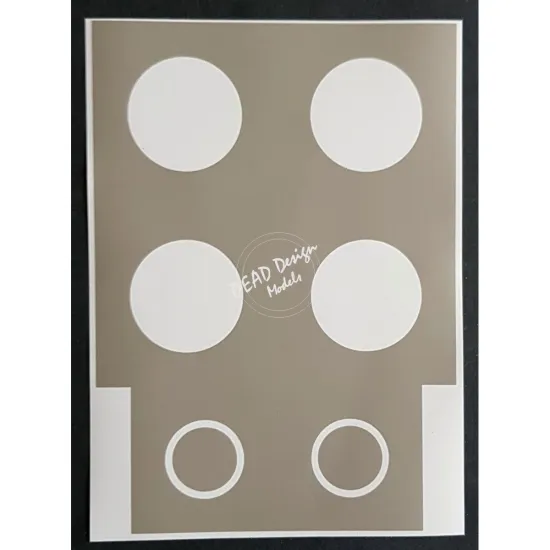 Dead Design Vm32050 1/32 Painting Mask For Ki-61 Hien Markings