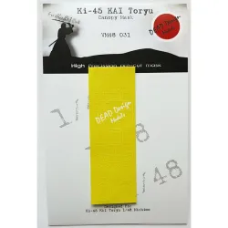 Dead Design Vm48031 1/48 Painting Canopy Mask Ki-45 Toryu For Nichimo