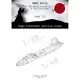 Dead Design Vm48173 1/48 Painting Mask G4m1 Betty National Insignias For Icm