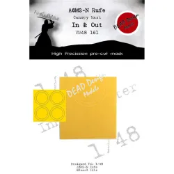 Dead Design Vm48180 1/48 Painting Canopy Mask A6m2-k Reisen In And Out For Eduard