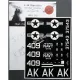 Dead Design Nm32012 1/32 Painting Mask A-1h Skyraider National Insignias For Zoukei Mura