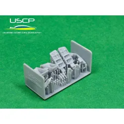 Uscp 24a126 1/24 Mercedes 500sec C126 Detail-up Set Resin Kit