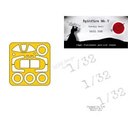 Dead Design Nm32098 1/32 Painting Canopy Mask Spitfire Mk.v Early