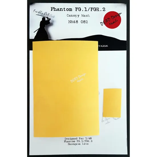 Dead Design Nm48082 1/48 Painting Canopy Mask Phantom Fg.1/Fgr.2 For Hasegawa