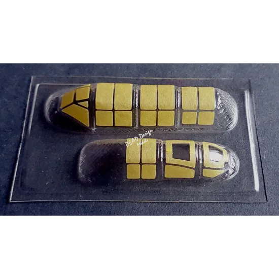 Dead Design Cm48006 1/48 B6n Tenzan Vacu Canopy And Mask For Hasegawa