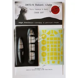 Dead Design Cm48007 1/48 D4y1/4 Suisei Vacu Canopy And Mask For Fine Molds