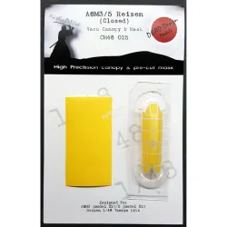 Dead Design Cm48025 1/48 A6m Vacu Canopy And Mask Closed For Tamiya