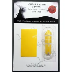 Dead Design Cm48026 1/48 A6m Vacu Canopy And Mask Opened Closed For Tamiya