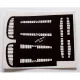 Dead Design Sm48002 1/48 Set Of Spray Mask Ki-61 Id Hien Control Surfaces Tamiya