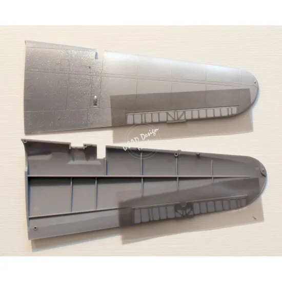 Dead Design Sm48002 1/48 Set Of Spray Mask Ki-61 Id Hien Control Surfaces Tamiya