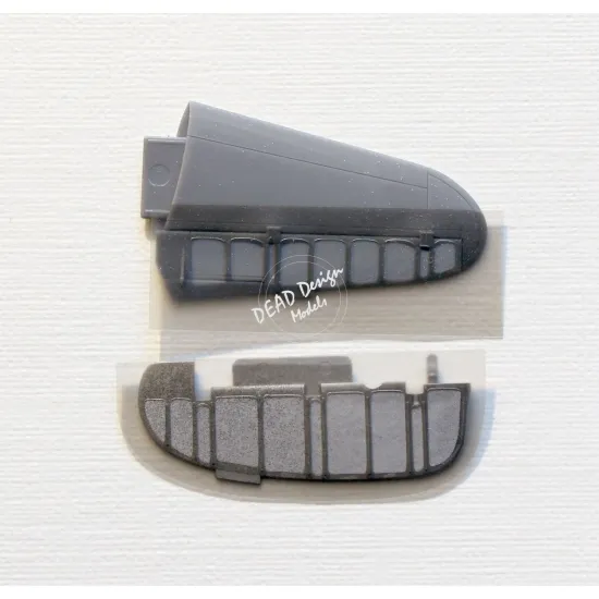 Dead Design Sm48002 1/48 Set Of Spray Mask Ki-61 Id Hien Control Surfaces Tamiya