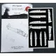 Dead Design Sm48027 1/48 Set Of Spray Mask B7a Ruysei Control Surfaces Hasegawa