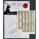 Dead Design Sm32002 1/32 Set Of Spray Mask Ki-61 Hien Control Surfaces Hasegawa