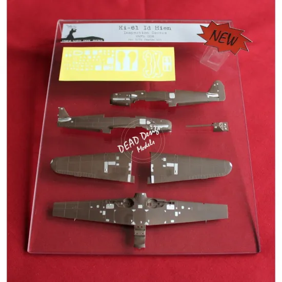 Dead Design Hc72001 1/72 Painting Mask Ki-61 Id Hien Inspection Covers Tamiya