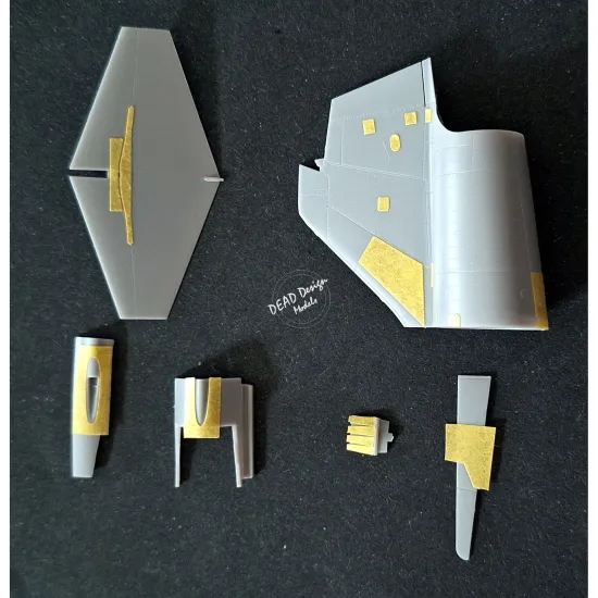Dead Design Hc72002 1/72 Painting Mask F-104j Starfighter Inspection Covers For Fine Molds
