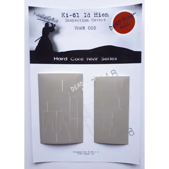 Dead Design Hc48002 1/48 Painting Mask Ki-61 Id Hien Inspection Covers Fortamiya
