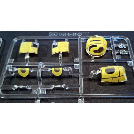 Dead Design Nm48138 1/48 Painting Canopy Mask B-25j Mitchell For Hk Models