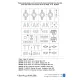 Dead Design Nm48320 1/48 Painting Mask A-1h/J Skyraider Insignias For Tamiya
