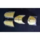 Dead Design Nm48352 1/48 Painting Canopy Mask Curtiss P-40e Warhawk Late For Eduard