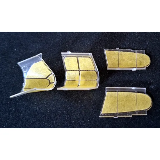 Dead Design Nm48353 1/48 Painting Canopy Mask Curtiss P-40e Warhawk Late In And Out For Eduard