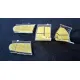 Dead Design Nm48353 1/48 Painting Canopy Mask Curtiss P-40e Warhawk Late In And Out For Eduard