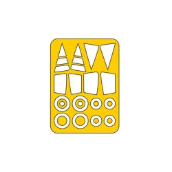 Dead Design Nm72141 1/72 Painting Canopy Mask F-106a Delta Dart For Hasegawa
