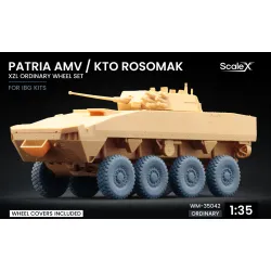 Scalex Wm-35042 1/35 Patria Amv / Kto Rosomak Wheel Set Xzl / Ibg
