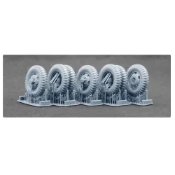 Scalex Ww-35030w 1/35 G506 Cargo Truck Bar Grip Weighted Wheelset Icm Miniart