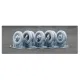 Scalex Ww-35031 1/35 G506 Cargo Truck Sure Grip Ordinary Wheel Set Icm Miniart