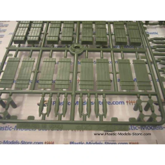 122mm Artillery shells for howitzer 16 boxes 1/35 SKIF 503