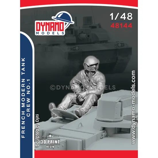Dynamo Models 48144 1/48 French Modern Tanker No1 3d Printed Resin Kit