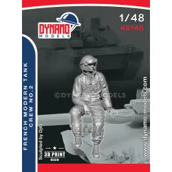 Dynamo Models 48145 1/48 French Modern Tanker No2 3d Printed Resin Kit