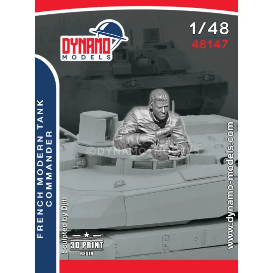 Dynamo Models 48147 1/48 French Modern Tanker No3 3d Printed Resin Kit