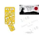 Dead Design Nm48397 1/48 Painting Canopy Mask Tf-104dj/G Starfighter In And Out For Hasegawa