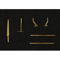 Mini World 72102 1/72 Set Of Parts For Kit Bf109a/B/C/D/E/T