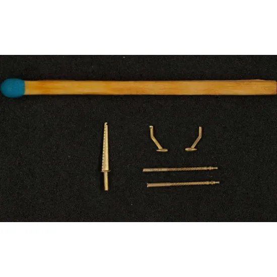 Mini World 72103 1/72 Set Of Parts For Kit Bf109f Bf109g Early Accessories Kit