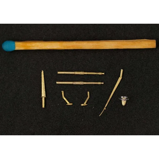 Mini World 72104 1/72 Set Of Parts For Kit Bf109f Bf109g Late Accessories Kit