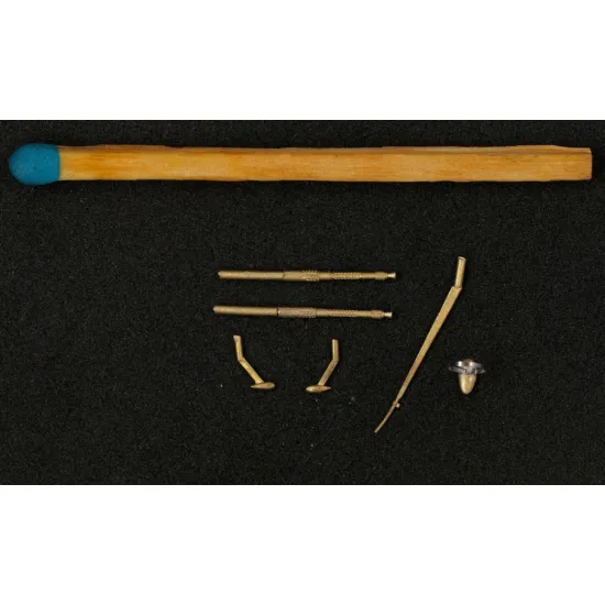 Mini World 72105 1/72 Set Of Parts For Kit Bf109k Accessories Kit