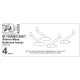 Mini World 72107 1/72 Bf109a/B/C/D/E/T Aileron Mass Balances Early Accessories Kit