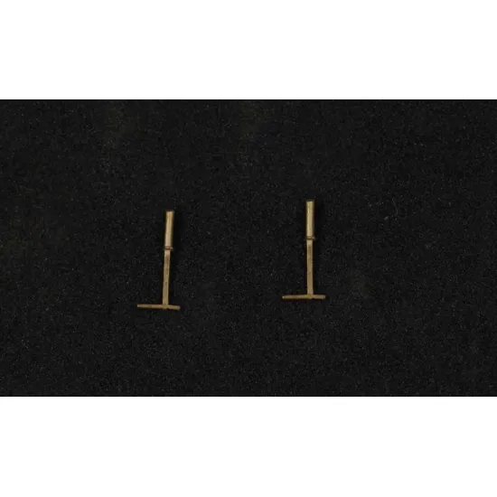Mini World 72112 1/72 Bf109a/B/C/D/E/T Pitot Tube T- Form 2 Pieces Accessories Kit