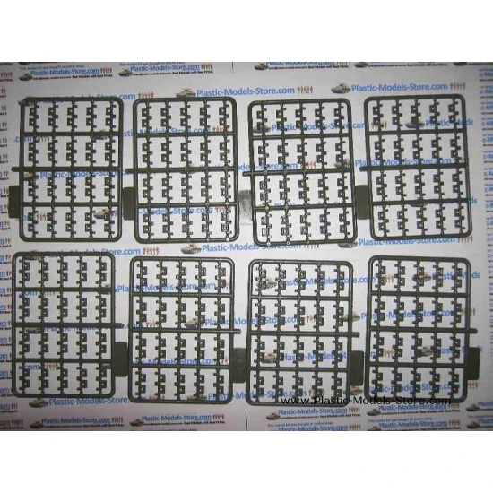 Separate caterpillar track links for T-64 1/35 SKIF 501 Separate caterpillar track links for T-64 1/35 SKIF 501