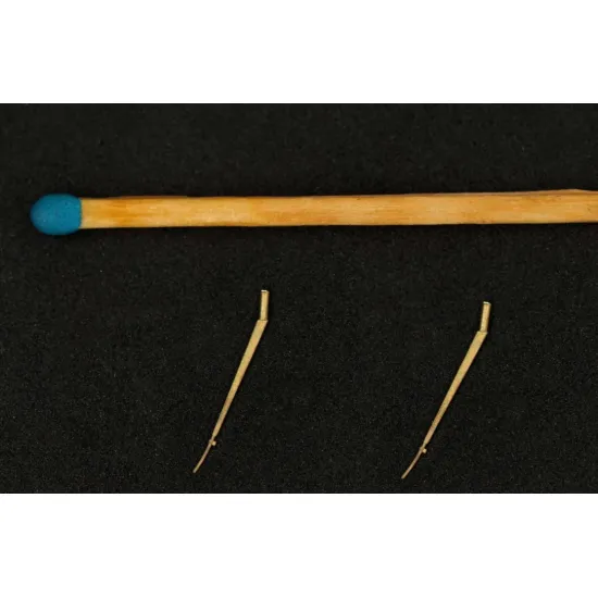 Mini World 72113 1/72 Bf109g Late Bf109k Morane Antenna 2 Pieces Accessories Kit