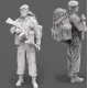 Black Snake K-04-48 1/48 Rifleman Commando Kieffer Kit 4 Resin Figure Kit